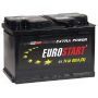 Автомобильный аккумулятор EUROSTART Extra Power EU741 74А/ч-12V - EN680 - прямая 278x175x175