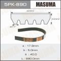 Masuma 5PK890 поликлиновый